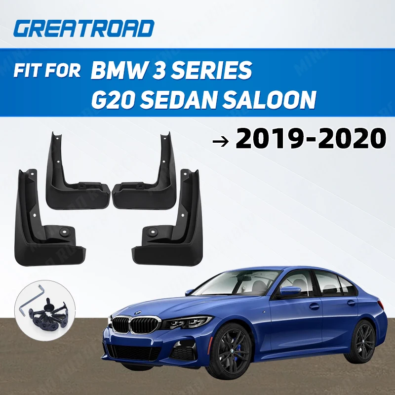 Guardabarros delanteros y traseros para BMW Serie 3 G20 (2019-2020)