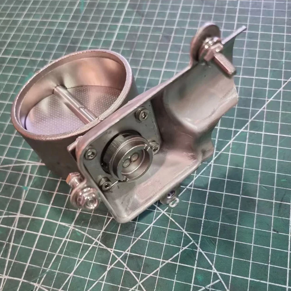 Válvula eléctrica de escape para coche de carreras – acero 304 - imagen 2
