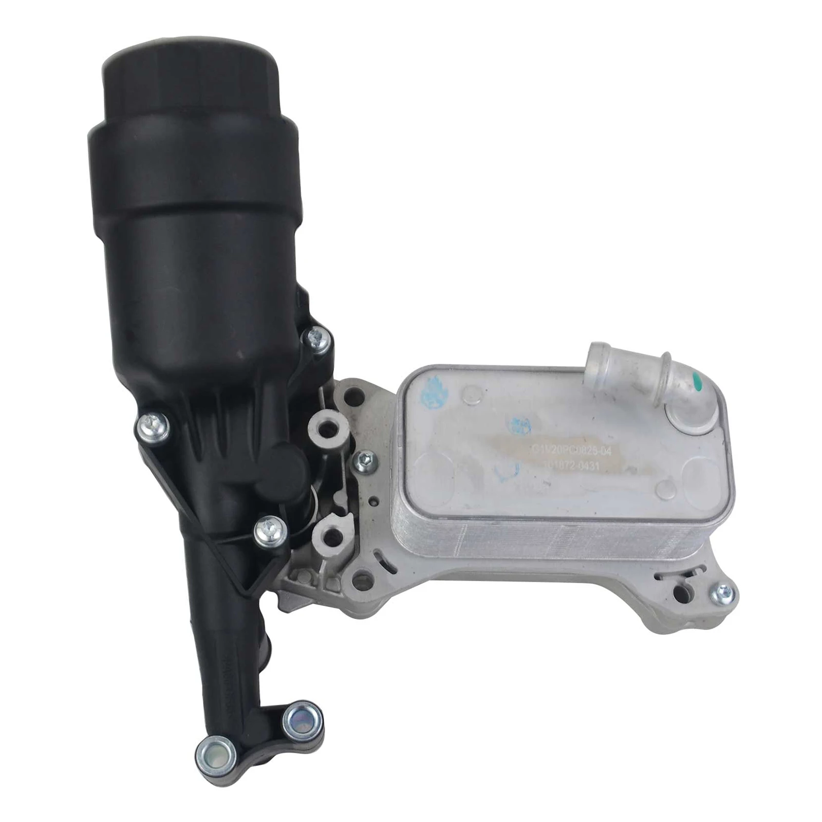 AP02 Carcasa filtro aceite con enfriador para Mercedes OM651 W204 W205 - imagen 2