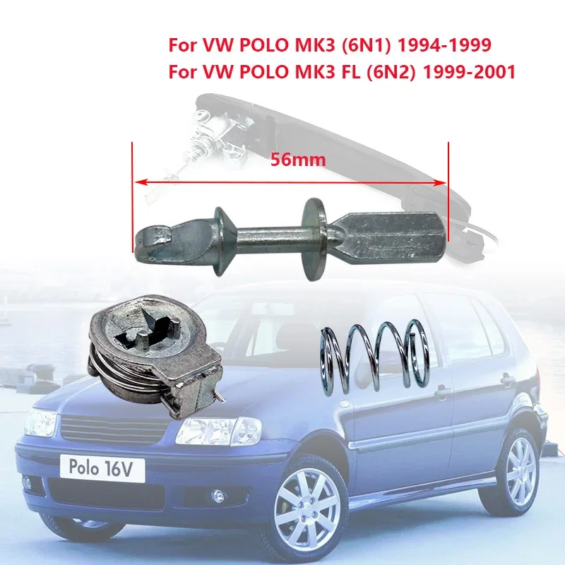 6N0837207C Kit reparación cerradura manija puerta – VW Polo 6N - imagen 2