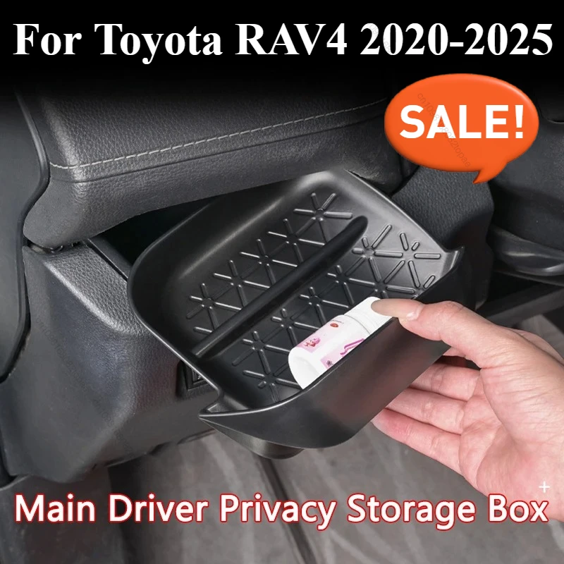 Caja de almacenamiento oculta Toyota RAV4 2020-2025 para consola
