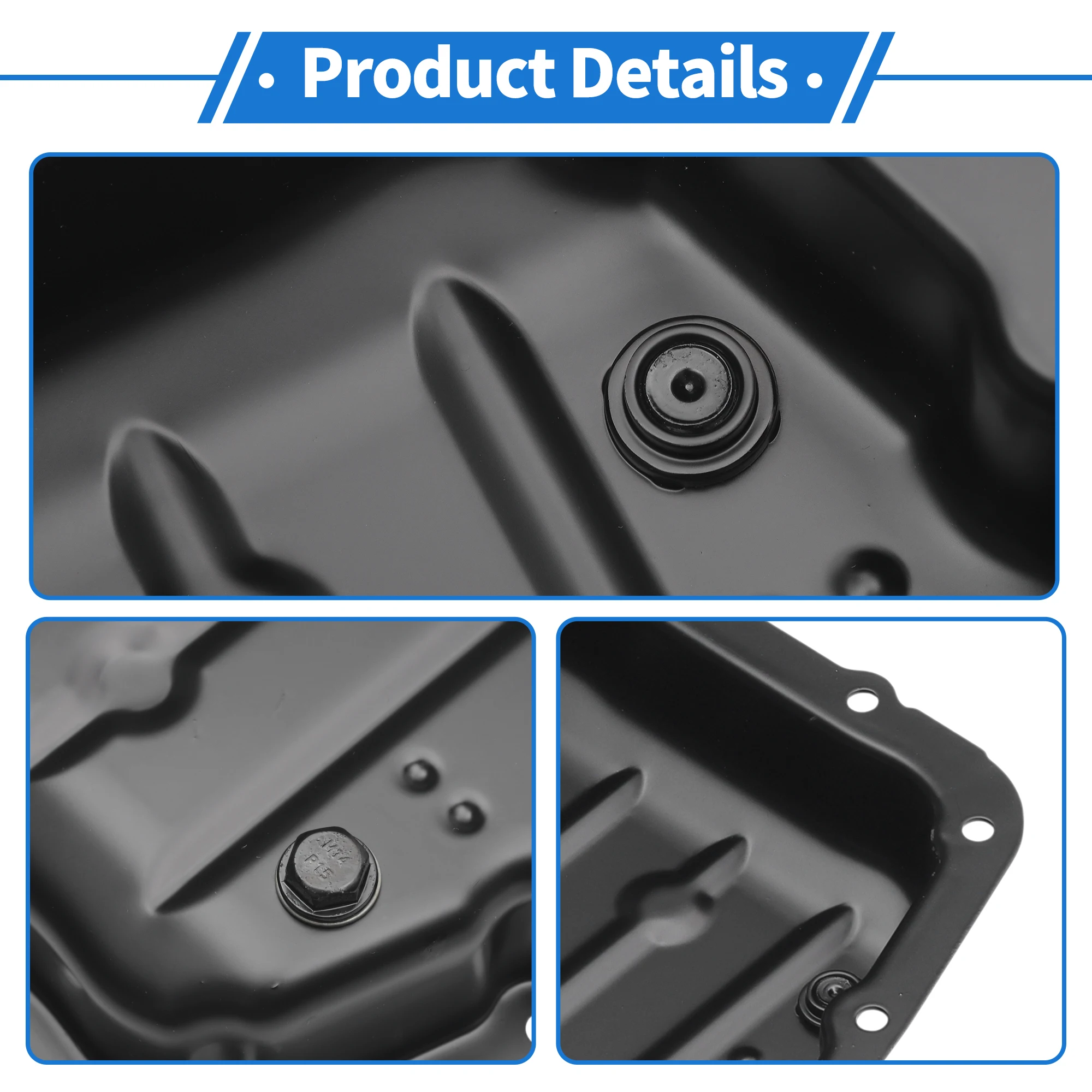 UXCELL 4431997 Cárter de aceite de motor para Chrysler 200 2011-2014 - imagen 4