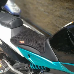 GoodMotorcycle cojín de asiento transpirable con protección solar