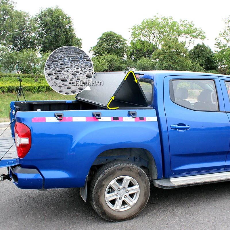 Foton Cubierta tonelau aluminio plegable Ford Ranger T6 T7 T8 Maverick - imagen 3
