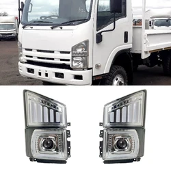 Faros LED Isuzu 700P 8-97585173-2 con antiniebla y DRL