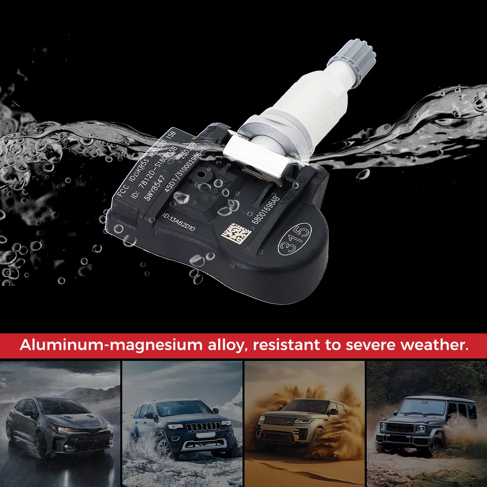56053030AC Sensor TPMS para Chrysler 200, Dodge Avenger y Jeep Patriot - imagen 2