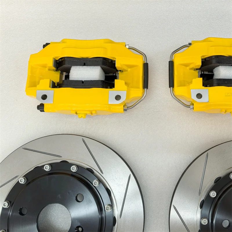 Kit de frenos Jekit 7600 amarillo con disco ranurado Smart 451/453 - imagen 4
