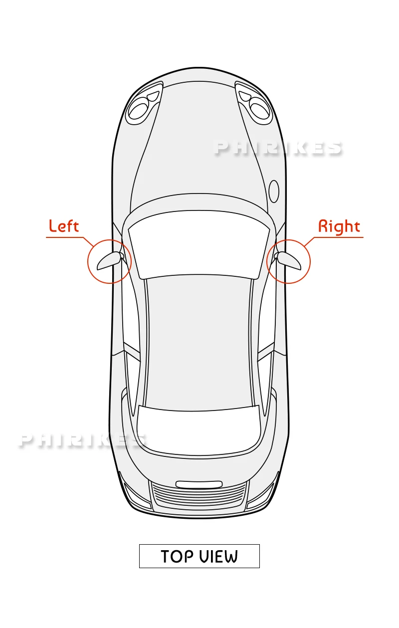 Ángulo lateral que muestra el perfil del cristal y su conector