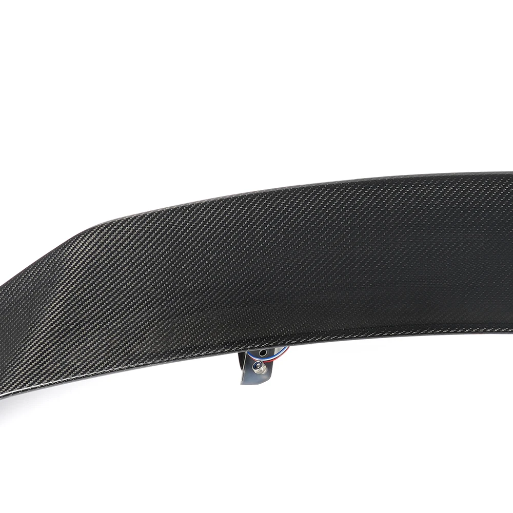Alta cantidad de ventas, alerón hidráulico eléctrico de fibra de carbono para levantar hacia arriba y hacia abajo, alerón trasero para maletero de coche para modelo 3/Y - imagen 4