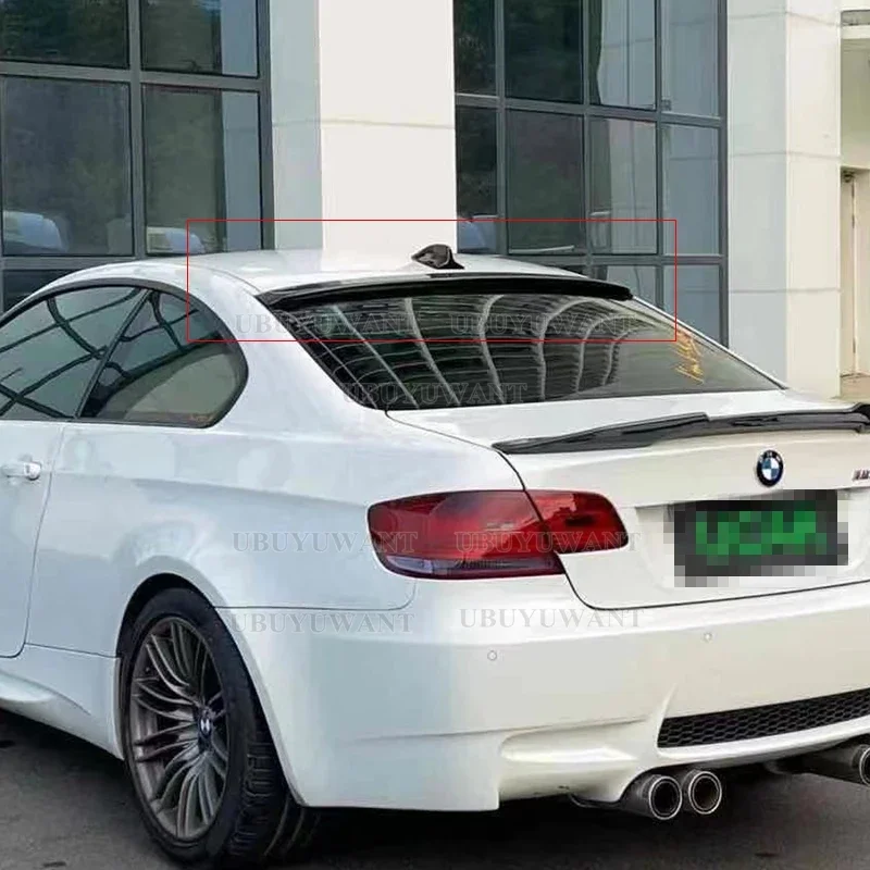 Alerón techo fibra de carbono real para BMW E92 M3 Coupe 2005-2012 - imagen 3