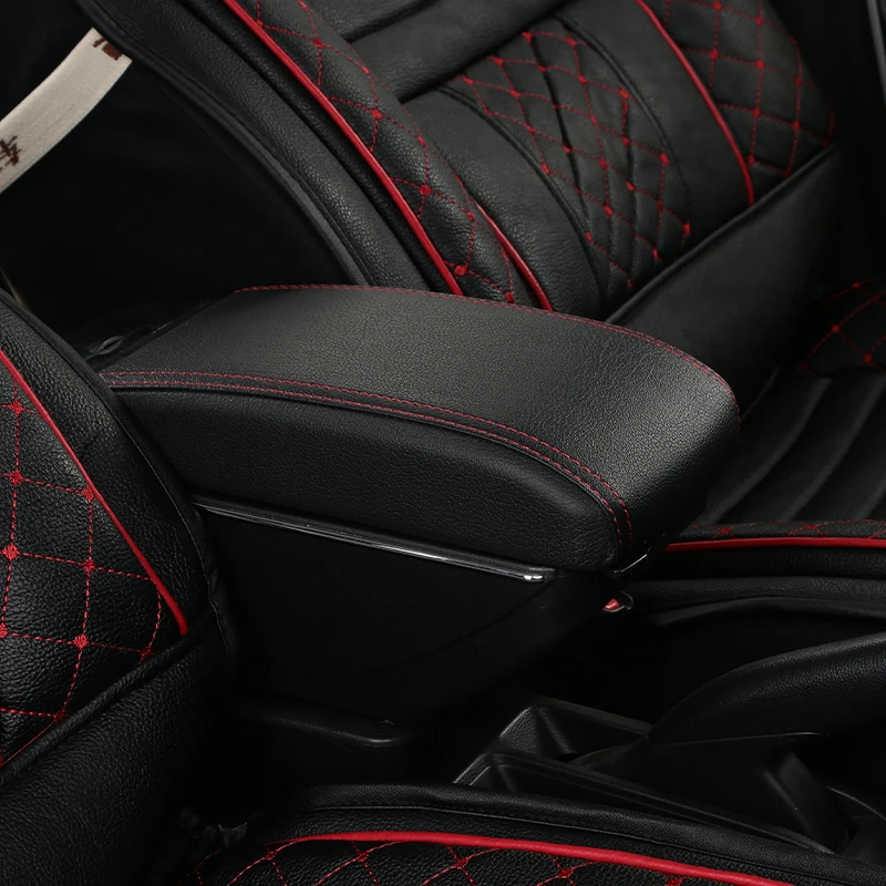 Caja Universal para reposabrazos de coche, modelo Universal, reposabrazos, accesorios para coche, caja de almacenamiento, piezas de reequipamiento, aumenta la fatiga - imagen 5