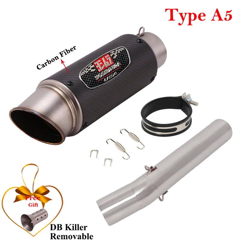 Silenciador con DB killer para Honda CB1300 y Yamaha FZS 600 Fazer - imagen 4