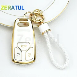 Funda TPU para mando Audi con soporte protector para coche
