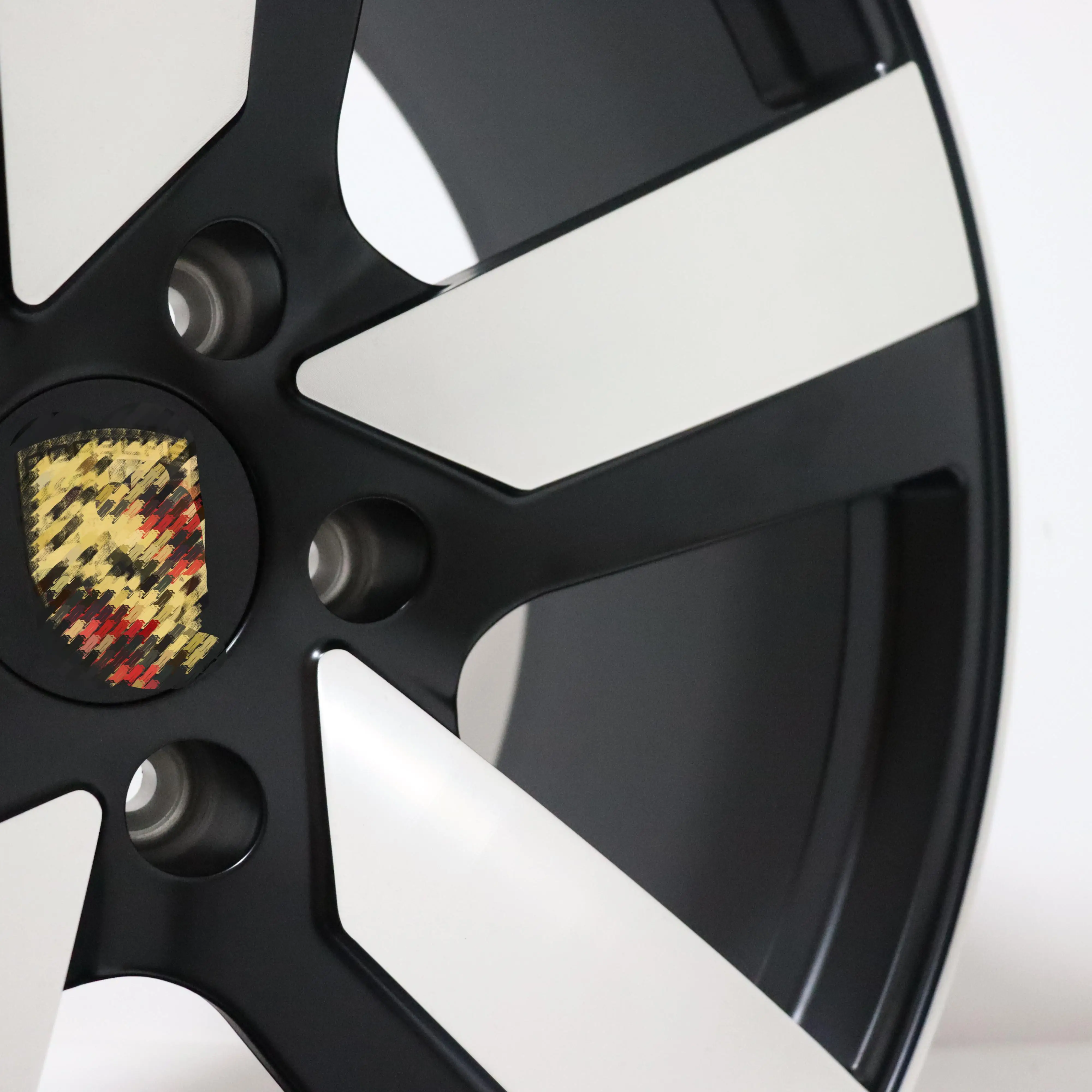 Xywheel modificado ligero personalizado T6061 Macan EV diseño llantas de aleación forjada 5x112 5x130 71.5 para Macan EV S 4S - imagen 5