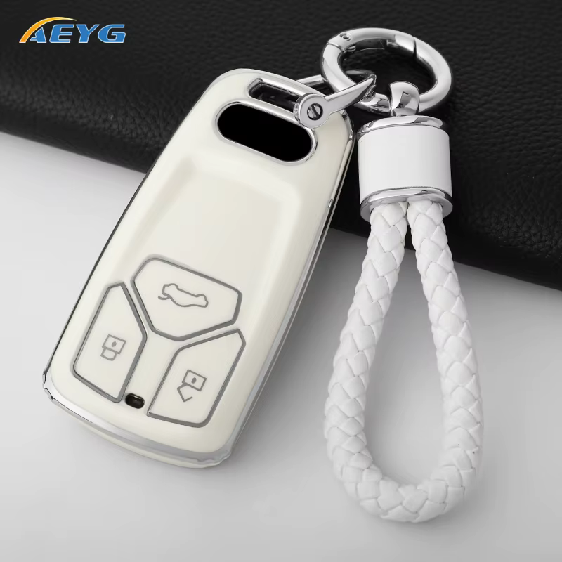 Funda de TPU para llave Audi A4, A5, A6, Q5, Q7 y TT - imagen 4