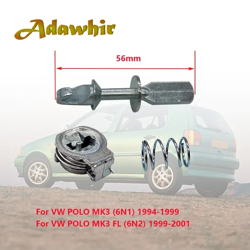 Kit de reparación de cerradura de puerta 6N0 837 207 C para VW Polo - imagen 4