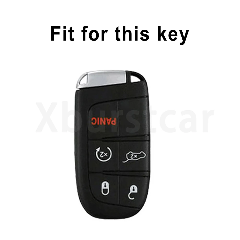 Funda flexible para llave de coche con cinco botones