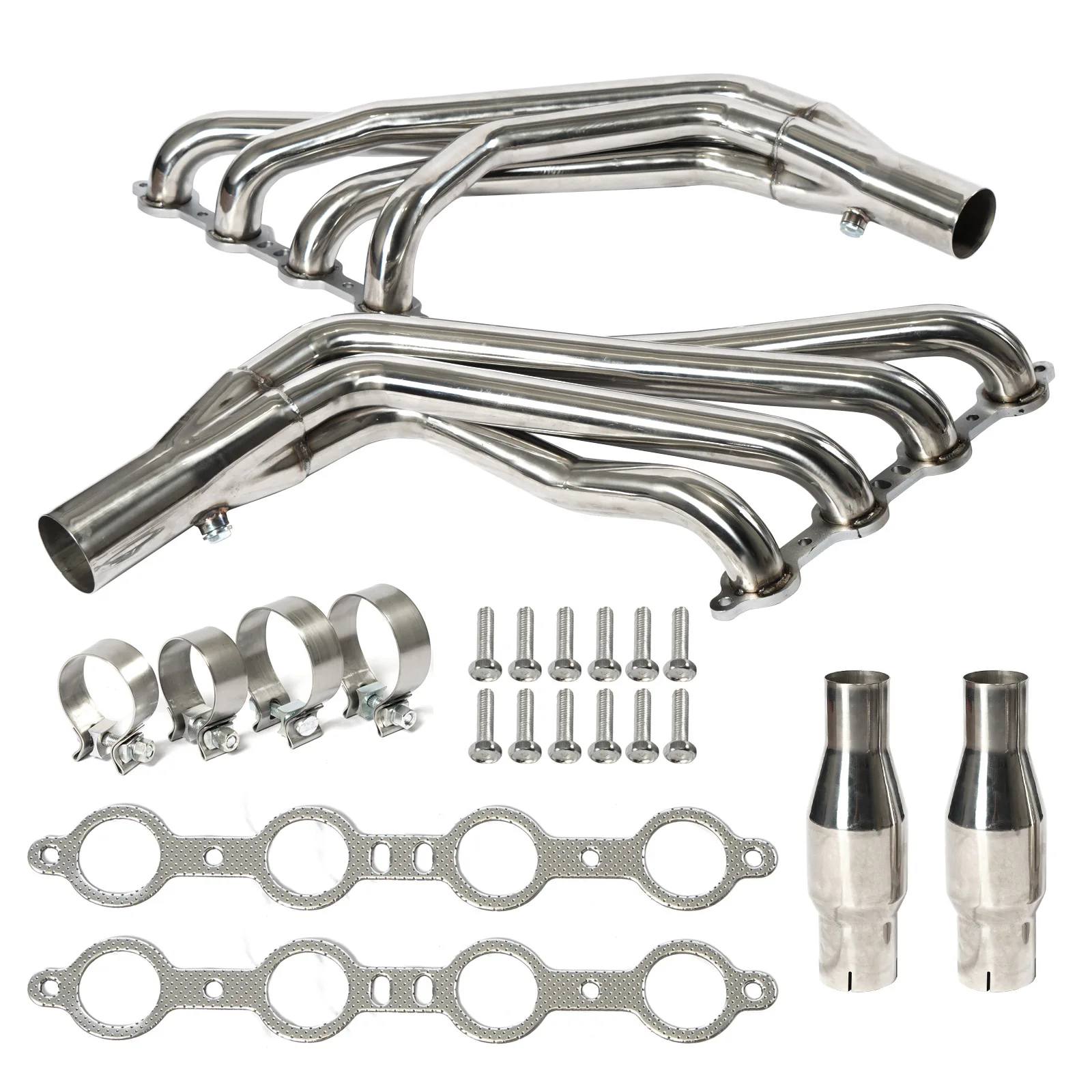Colectores de escape inoxidables largos – Camaro SS LS3 6.2 V8 - imagen 5