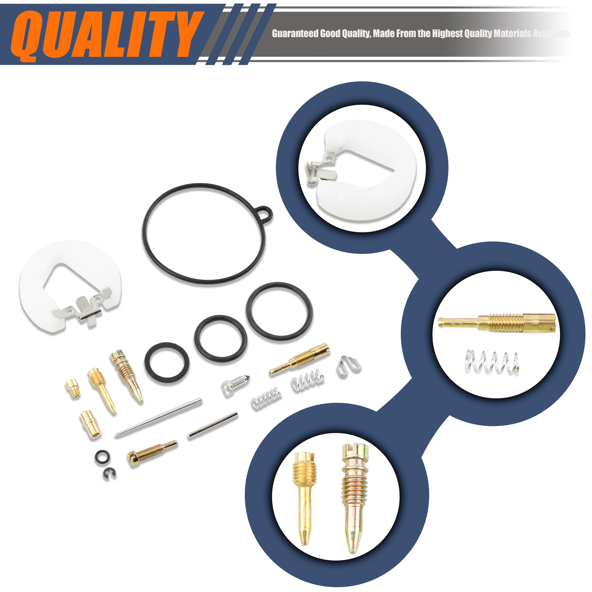 Kit reparación carburador PZ19 para moto, quad y ATV - imagen 3