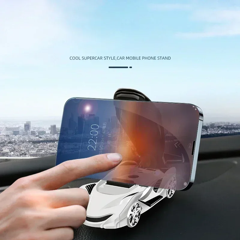 Soporte móvil modelo coche tarjeta estacionamiento decorativo - imagen 4