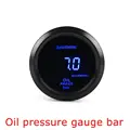 Oil press gauge bar