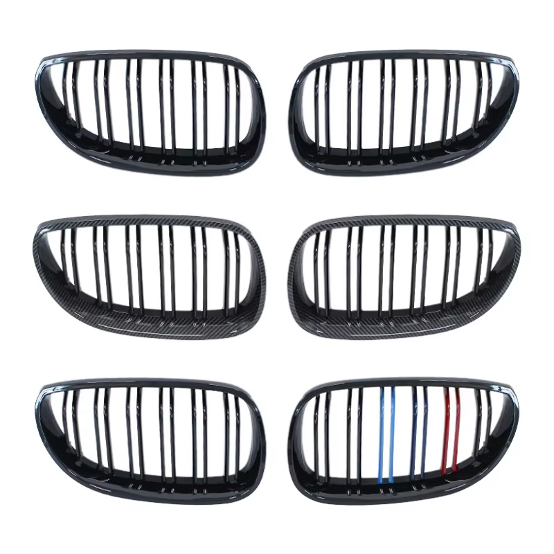 Parrilla delantera negra BMW Serie 5 E60/E61 M5 2003-2010 - imagen 3