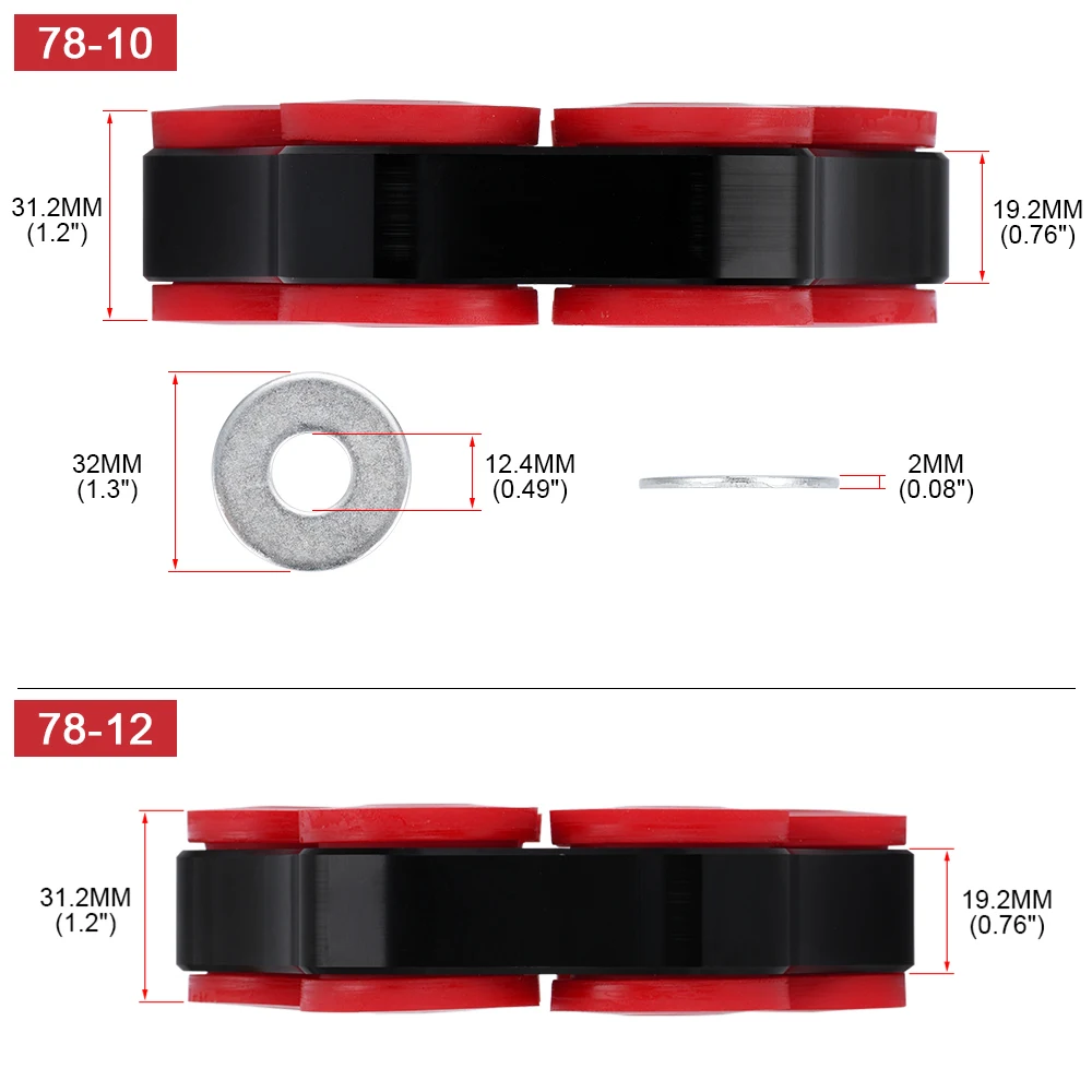 PQY-FDP01/02 Flector de transmisión 78 mm para BMW E30/E36/E39/E46 - imagen 5