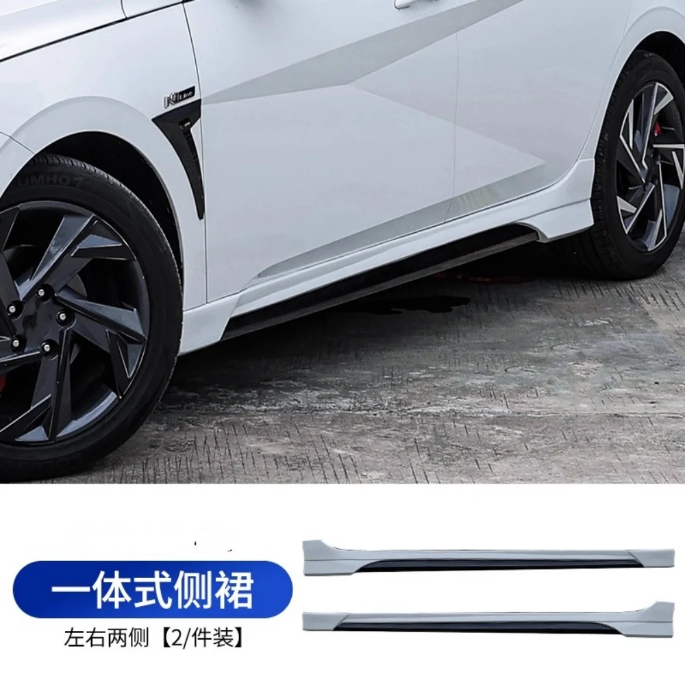 Faldón labio delantero Sport Style para Hyundai Elantra 2023 - imagen 3