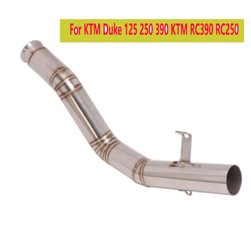 Tubo escape posición alta universal KTM Duke RC 125 250 390 2017-2021 - imagen 2