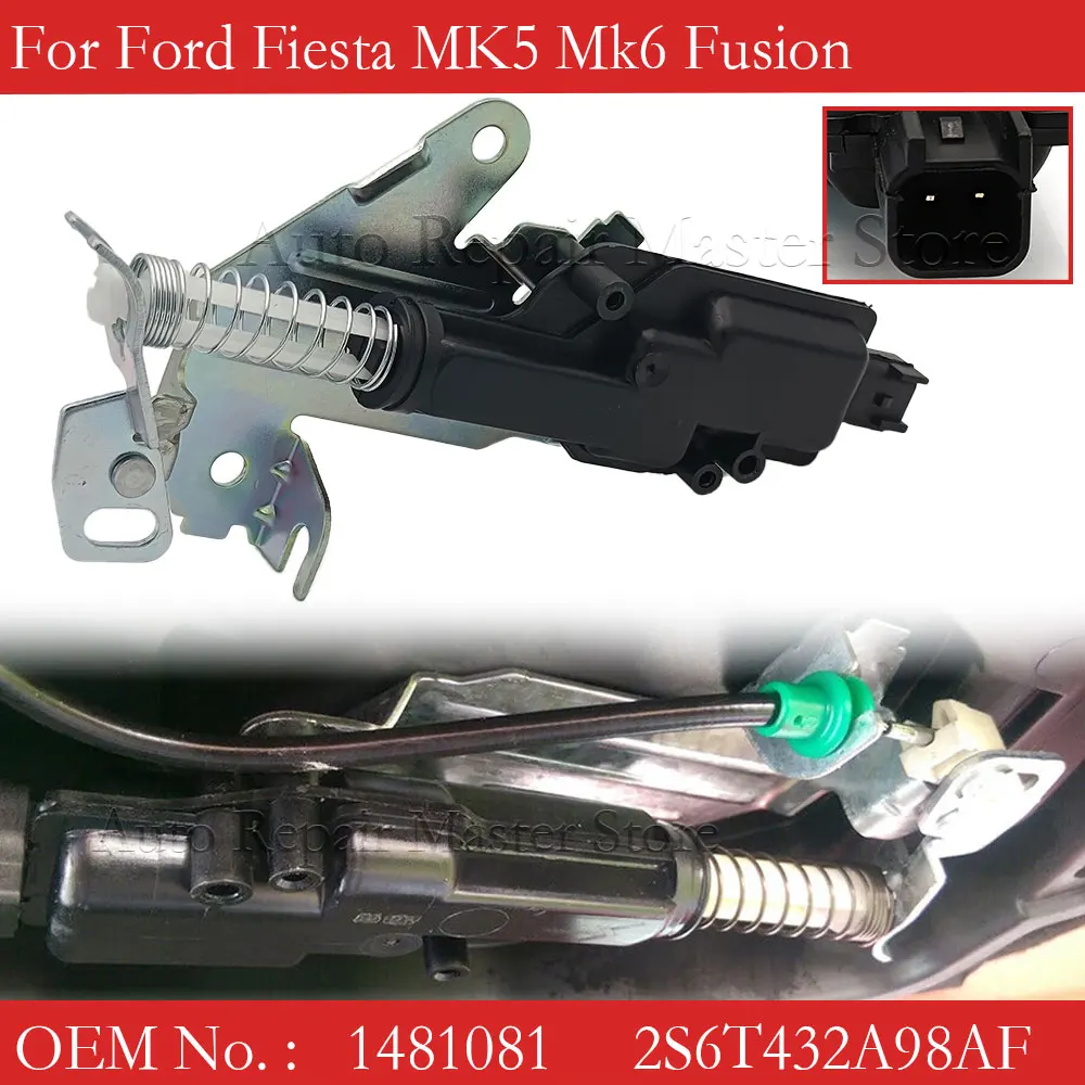 Solenoide actuador cierre maletero Ford Fiesta/Fusion Mk5 Mk6 – 2S6T-432A98AF - imagen 2