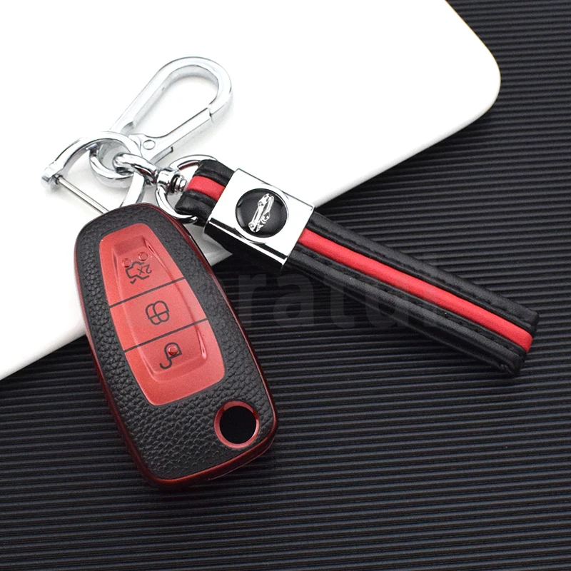 Carcasa funda llave Ford Focus Mondeo - Piel TPU resistente - imagen 5