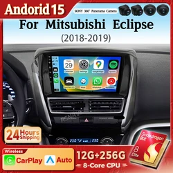 Autoradio CarPlay inalámbrico para Mitsubishi Eclipse Cross 2018-2019