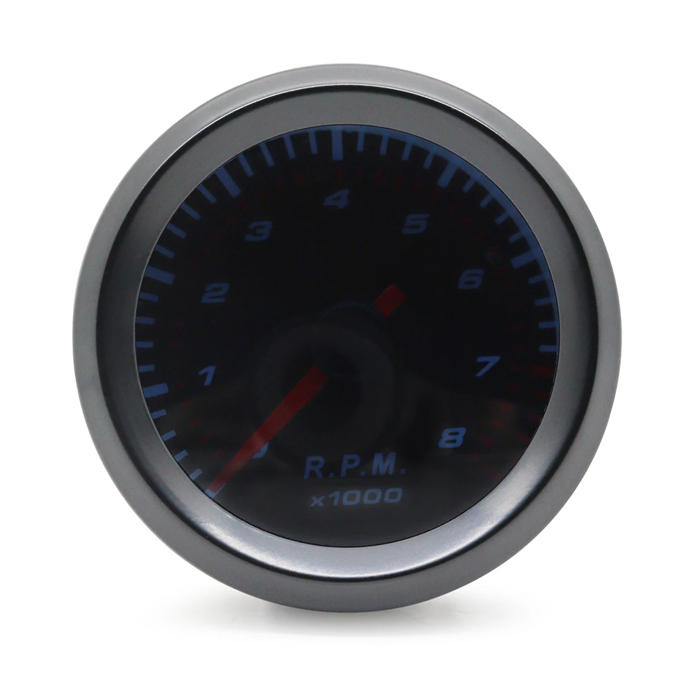 Tacómetro digital LED 52mm 0-8000 rpm universal para coche - imagen 3