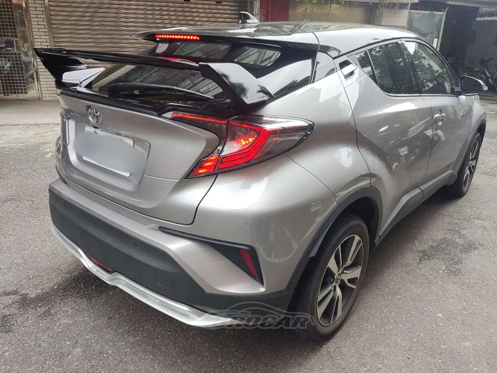 Alerón de maletero Toyota C-HR 2016-2021 negro brillante - imagen 3
