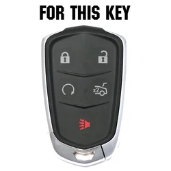 Funda silicona llave Cadillac CT6 ATS CTS (2015-2019)