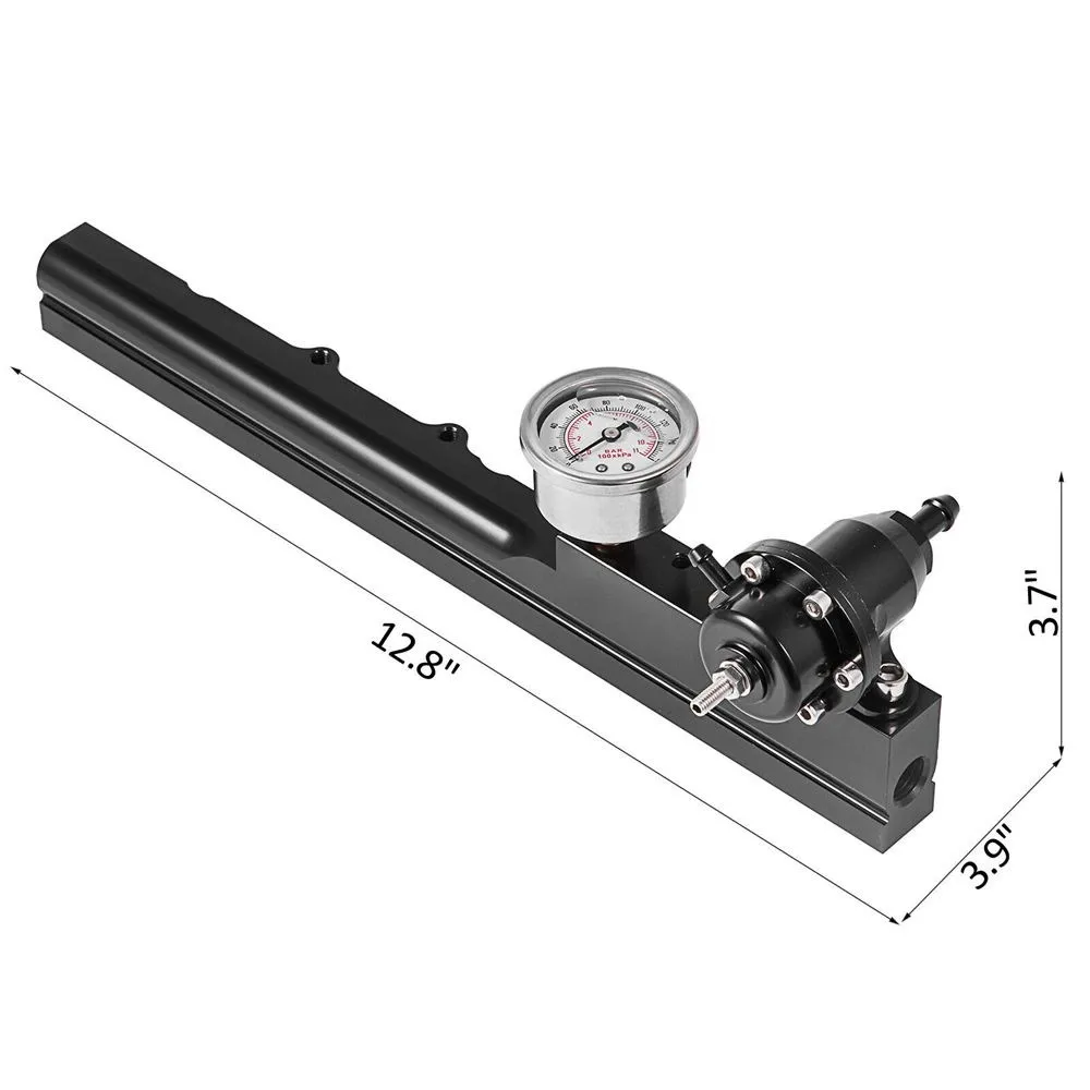 Regulador de presión con manómetro y rampa B-Series Honda - imagen 2