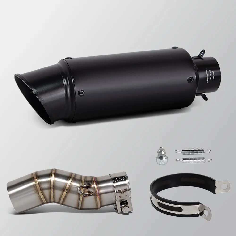 Escape slip-on silenciador adaptable para CFMOTO 450MT Adventure - imagen 5