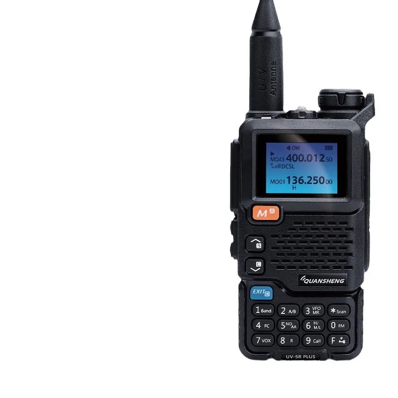 Walkie-talkie UV-5Rplus FM alta potencia para vehículo