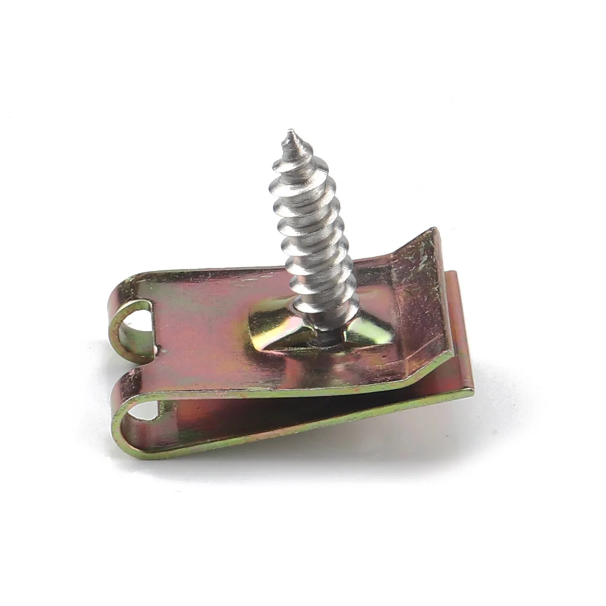 200 Uds sujetadores de velocidad 6/8/10/12 tuercas en U tornillo autorroscante Clips en U Panel de ajuste Interior