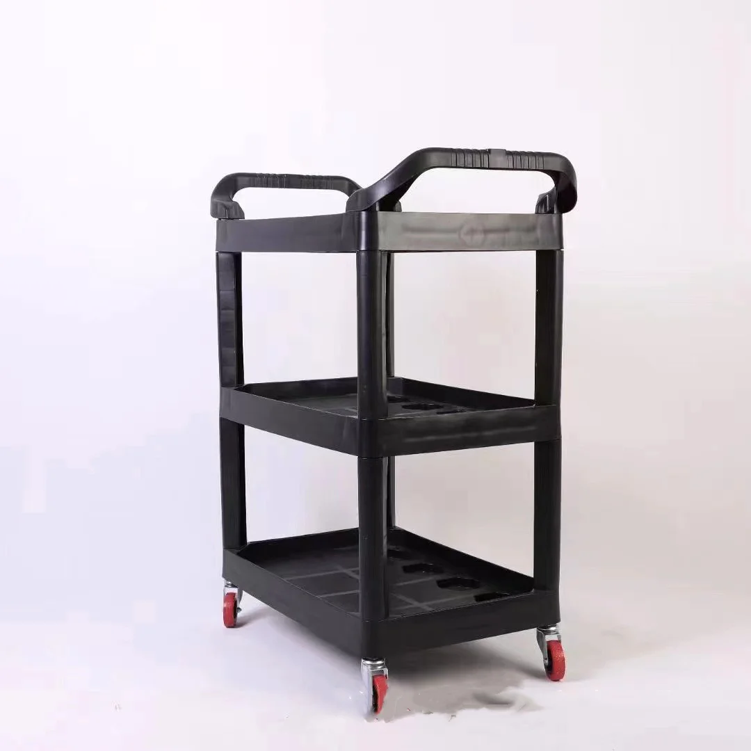 Carro organizador móvil para herramientas de limpieza del coche - imagen 3