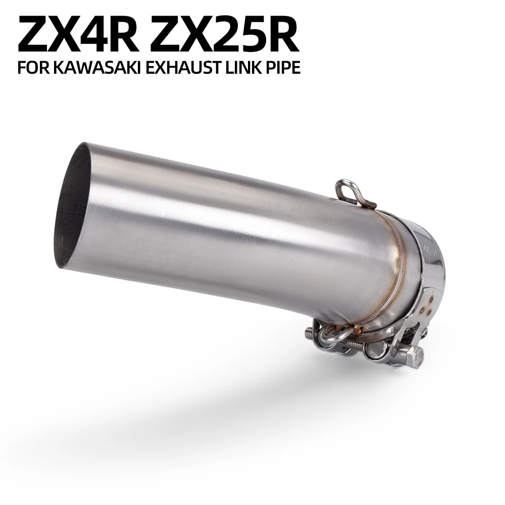 Tubo escape Kawasaki ZX25R ZX25RR ZX4R ZX4RR motocicleta inoxidable - imagen 2