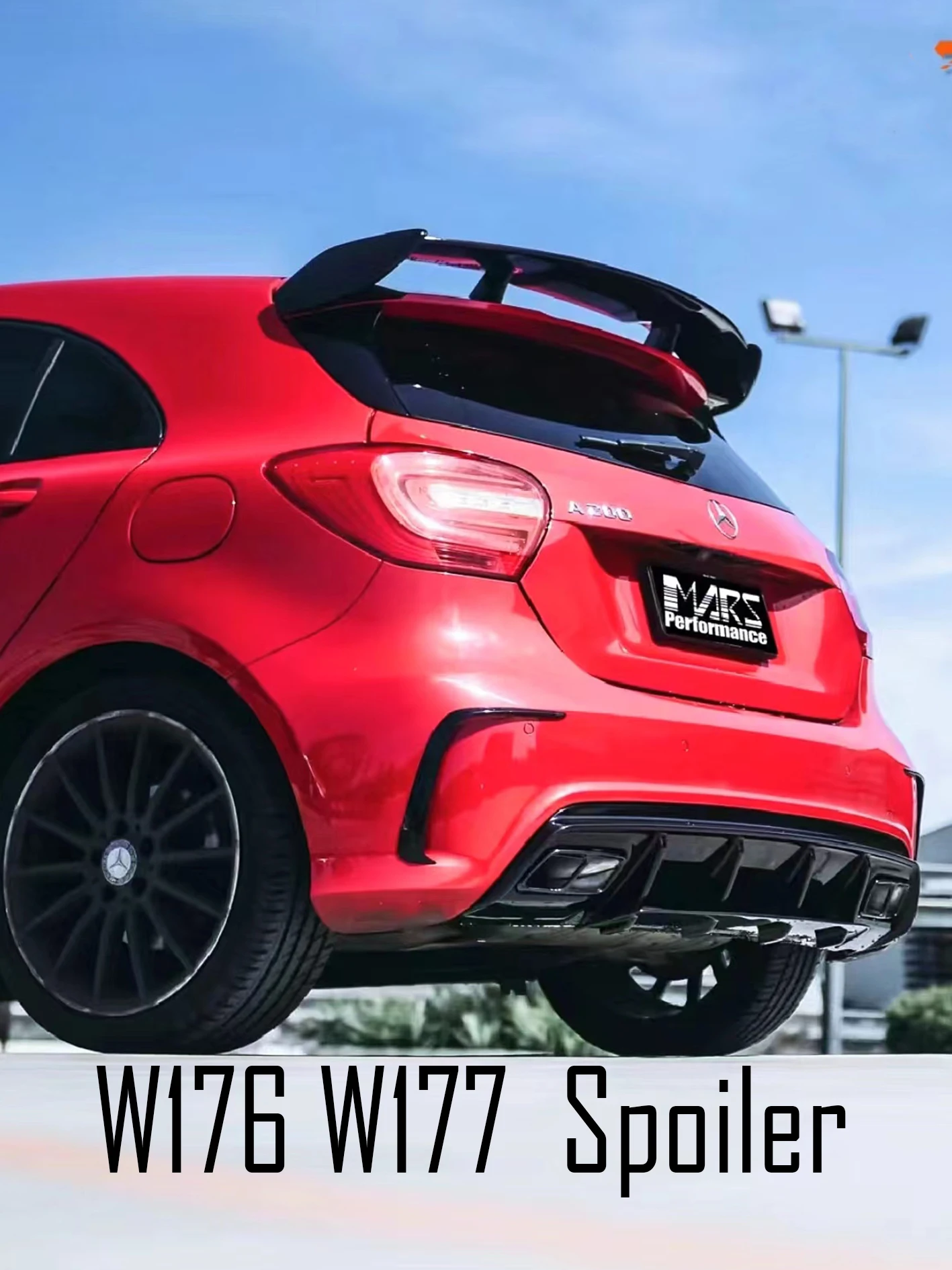 Alerón Mercedes Clase A