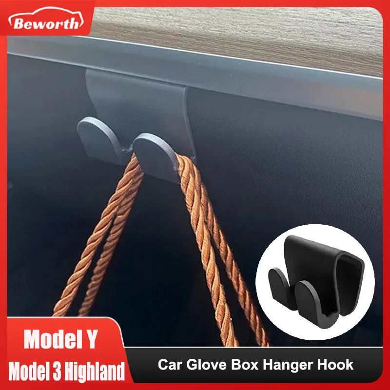 Gancho de almacenamiento para Tesla Model 3 Highland 2024 y Model Y