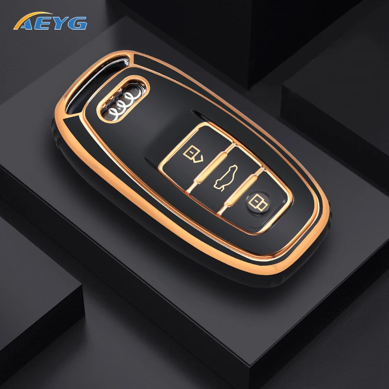 Funda TPU para llave Audi A3 A4 A5 A6 Q3 Q5 Q7 R8