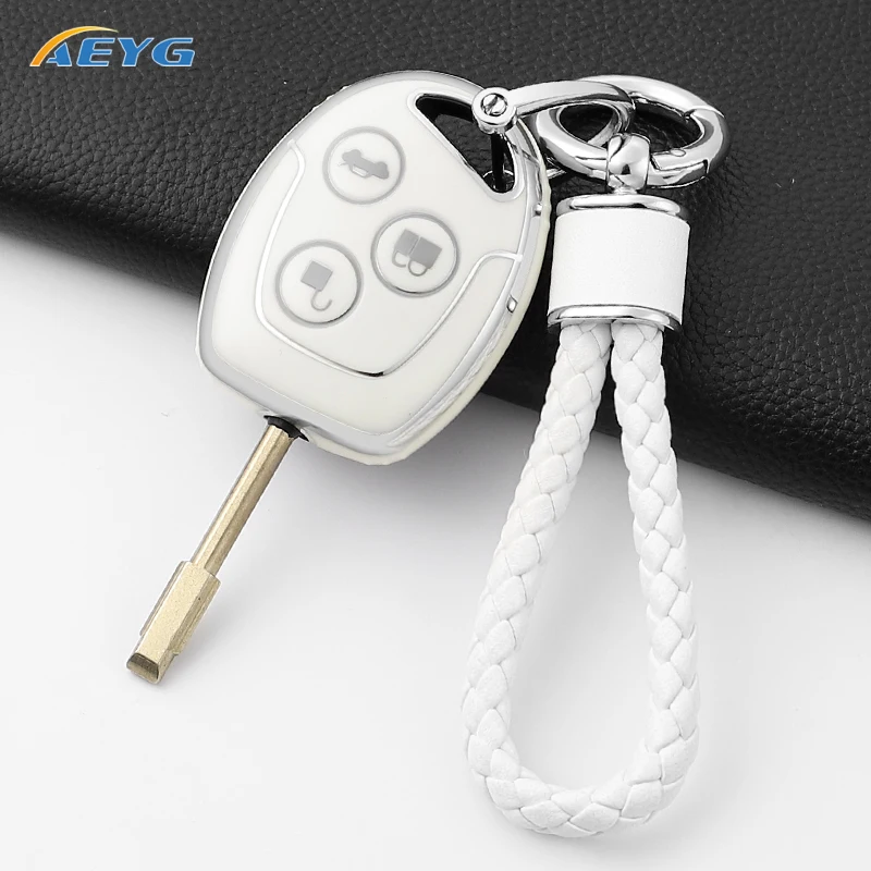 Detalle de la funda protectora para llave de coche