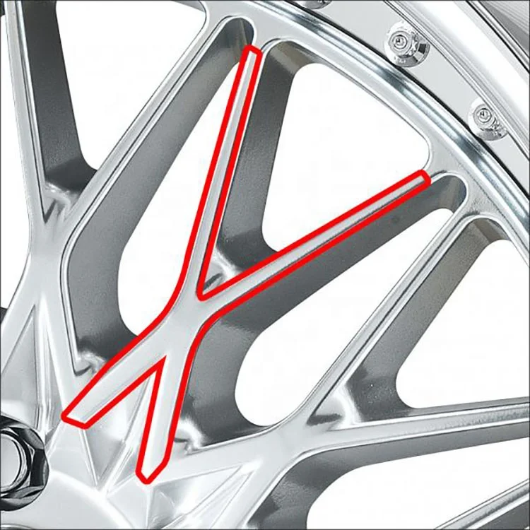 Nuevas ruedas forjadas personalizadas de tendencia 5X112 5X114.3 5X120 Llantas de ruedas de coche de 18 19 pulgadas para coche de lujo - imagen 3