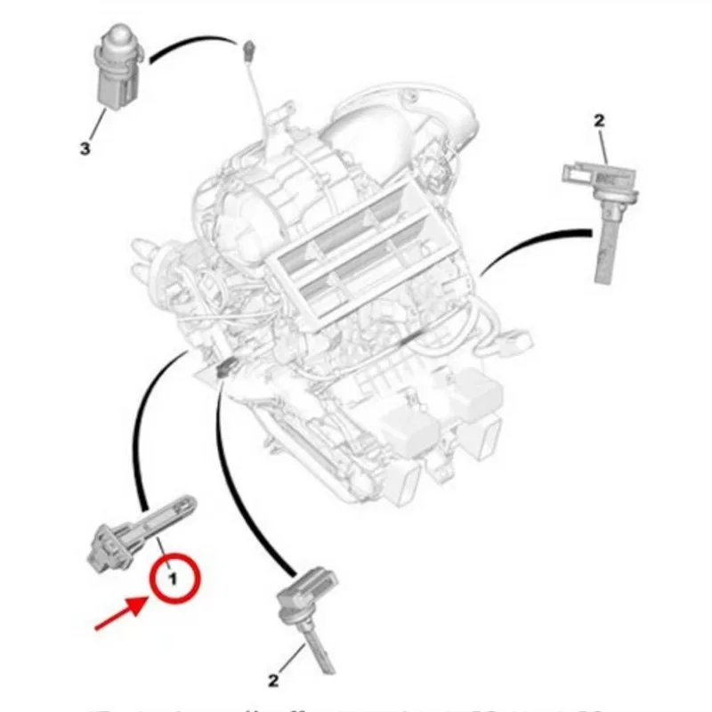 Sensor evaporador aire acondicionado Peugeot Citroën 206 207 C4 - imagen 5