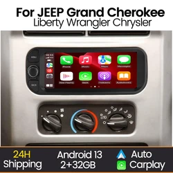 Radio Android Auto MEKEDE para Jeep Grand Cherokee, Liberty y Wrangler