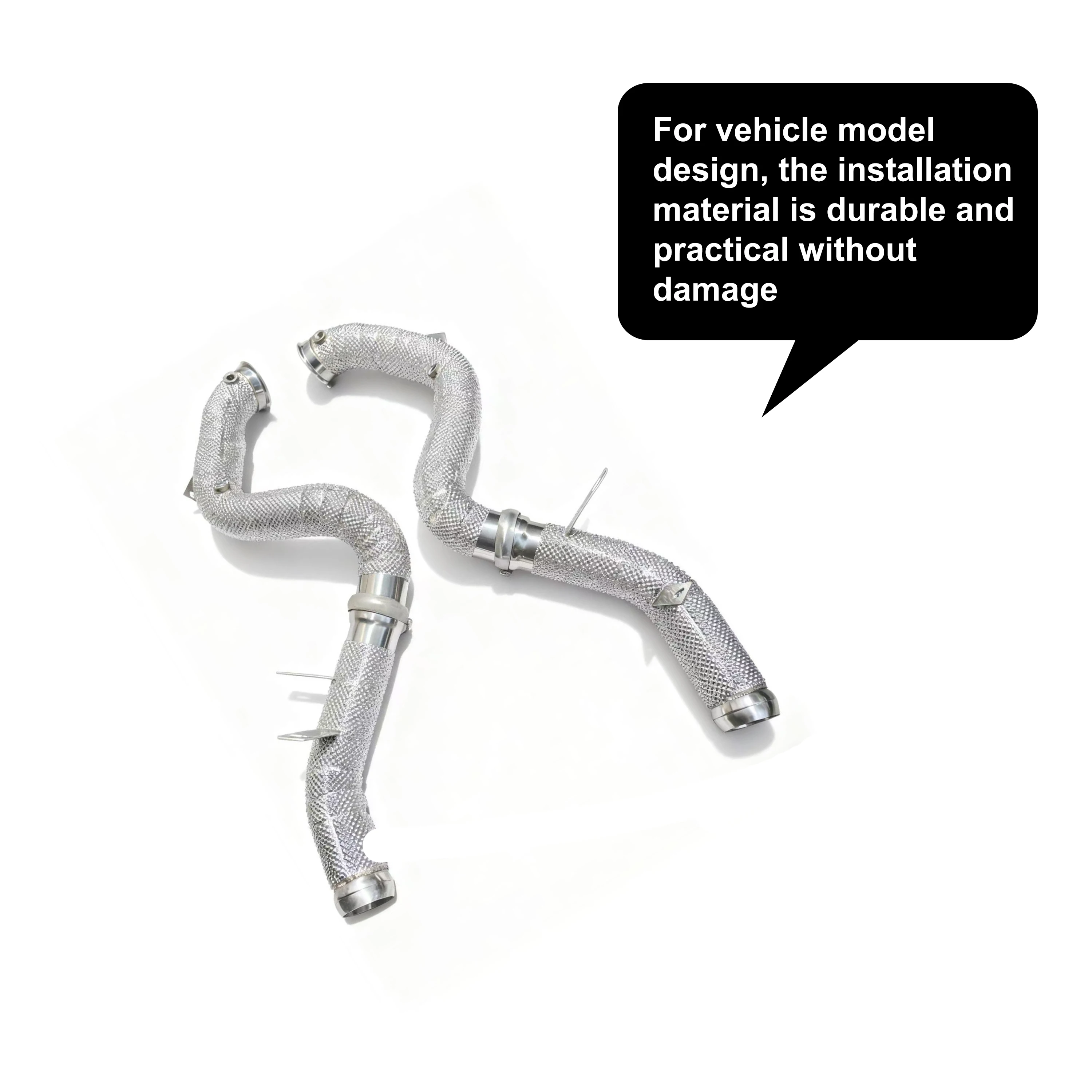 Downpipe flujo libre ACE con protector térmico – Mercedes-AMG GT63 4.0T - imagen 5