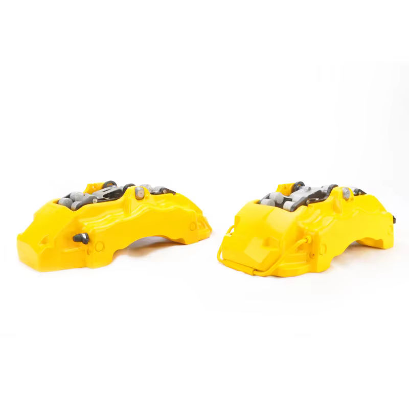 Kit pinza freno 6 pistones amarilla con disco carbono – Toyota Hilux - imagen 5